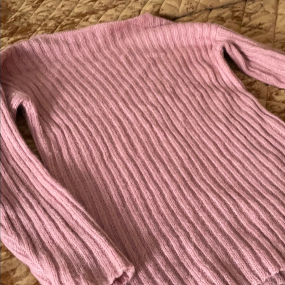 Anthropologie boat neck tunic sweater